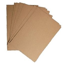 Imitation Ribbed Kraft Paper Sheets
