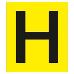 Hydrant Plates - H Sign
