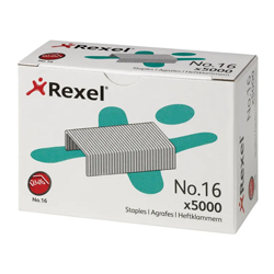Rexel No. 16 Staples 6mm - Box of 5000