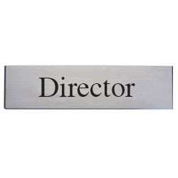 Director Prestige Door Sign
