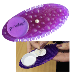 purple pwave curve