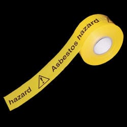 Non Adhesive Asbestos Hazard Barrier Tape