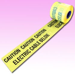 Caution Electric Cable Below