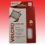 VELCRO® Brand Stick on Squares - White - 25mm