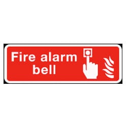 Fire Alarm Bell Sign