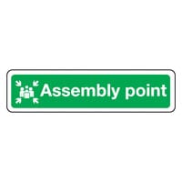 Assembly Point with Symbol Sign