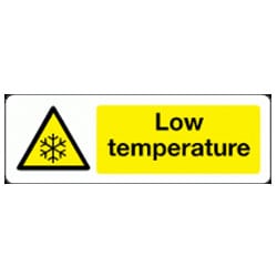 Low Temperature Sign