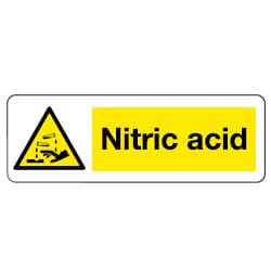 Nitric Acid Sign