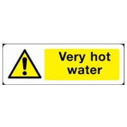 Very Hot Water Sign