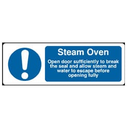 Steam Oven sign
