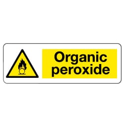 Organic Peroxide Sign