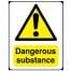Dangerous Substance Sign