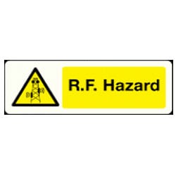 R.F. Hazard Sign