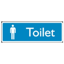 Mens Toilet with symbol Sign