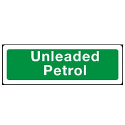 Unleaded Petrol Sign