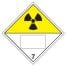 UN Placard Radioactive 7 Sign