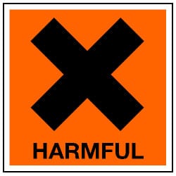 Orange Harmful Sign