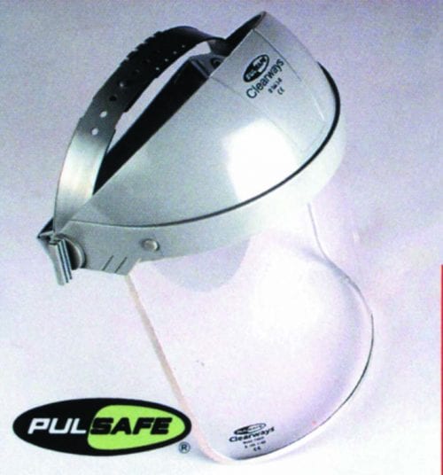 Clear Acetate Visor - for use with Browguard Elasticated Headband