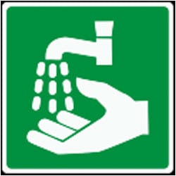 Wash your hands Pictorial Symbol Sign