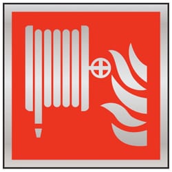 Fire Hose Symbol Prestige Range Sign