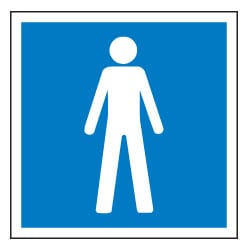 Hospital Signs - Male Symbol