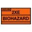 Hazchem 2XE Biohazard Sign (Type F)