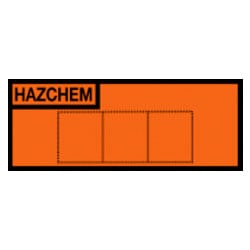 Blank Hazchem Sign (Type A)