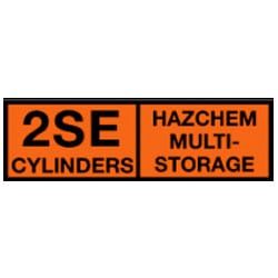 2SE Cylinders Hazchem Multi-Storage Sign (Type B1)