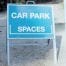 Car Park Spaces Free Standing Sign