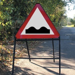Uneven Road Sign
