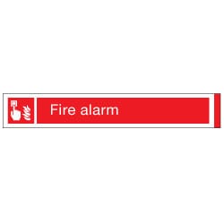 Fire Alarm Aluminium Sign