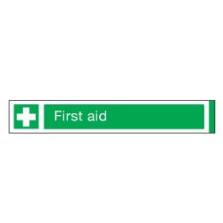 First Aid Aluminium Sign