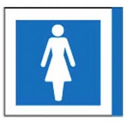 Blue Female Symbol