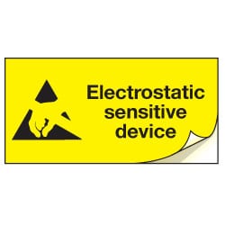 Electrostatic Sensitive Device Labels