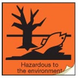 Hazardous to the environment CHIP labels