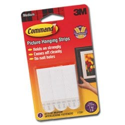 3M Command Strips - Picture Hanging Strips