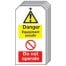 Danger Equipment unsafe Do not operate Safety Tags