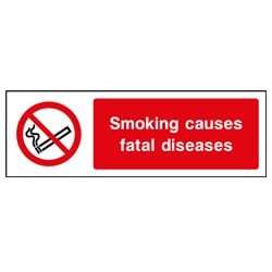 Smoking Causes Fatal Diseases Sign