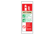 Aff Foam Signs