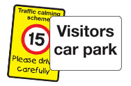 Car Park and Traffic Signs