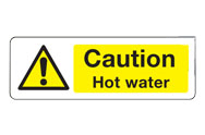 Caution Hot Water Signs