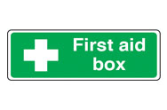 First Aid Box Signs