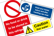 Food and Hygiene Signs