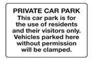 Private Car Park Signs