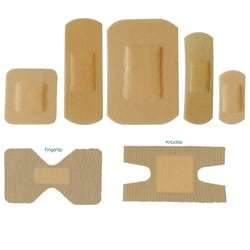 type of fabric plasters
