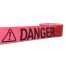 Danger Red Barrier Tape