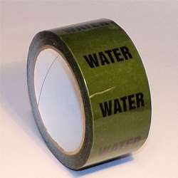 Pipe ID Tape – Water - 50mm x 33M