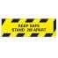 Keep Safe Stand 2M Apart Rigid Plastic Sign