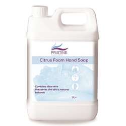 Pristine Citrus Foam Hand Soap 5 Litre