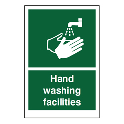 Hand Washing Facilities Sign